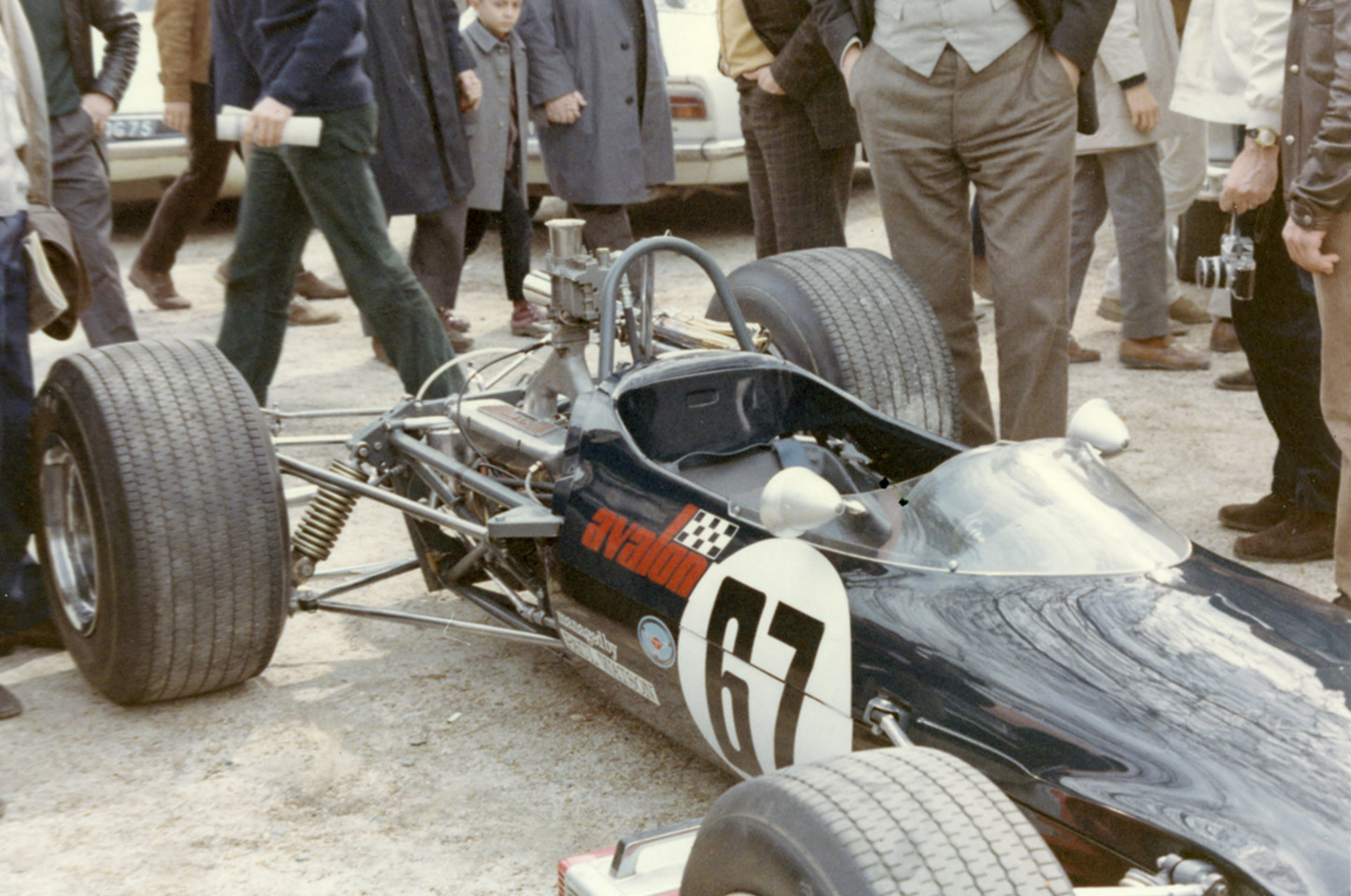 Chevron B9 in Dijon 1970 Chevron B9 in Dijon 1970