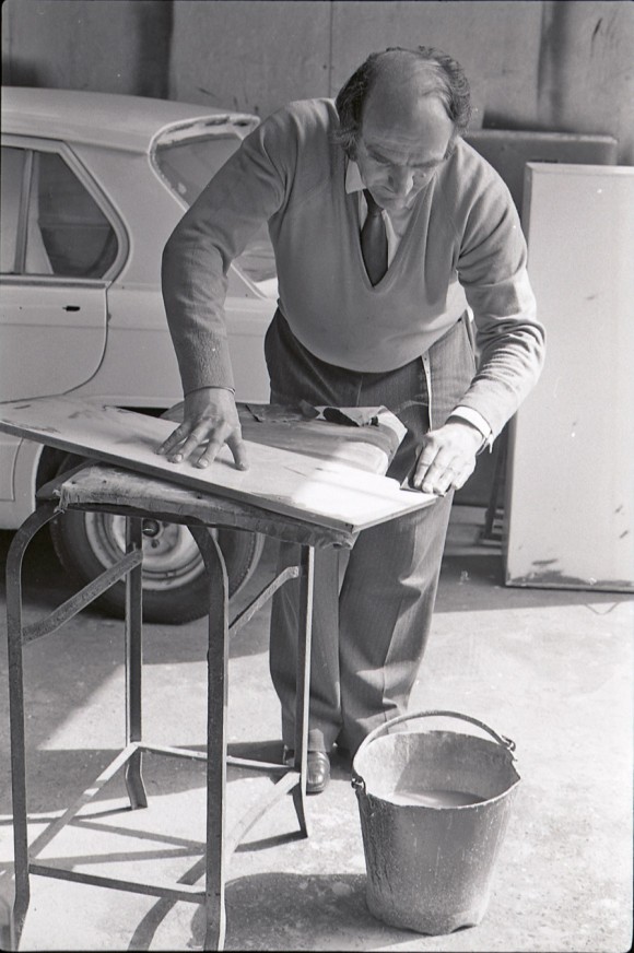 Ken Lucas at work