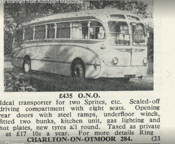 Advert for our bus GEA100